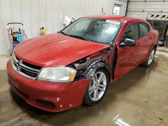 Photo 2 from auction – 2014 DODGE AVENGER SE with VIN 1C3CDZAB4EN224215