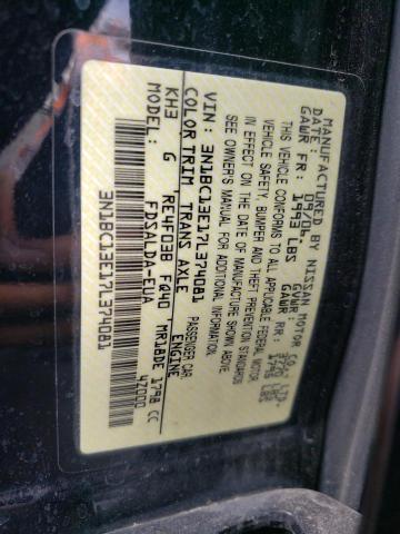 Photo 10 from auction – 2007 NISSAN VERSA S with VIN 3N1BC13E17L374081