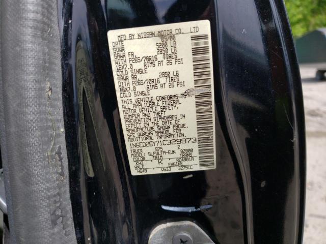 Photo 10 from auction – 2001 NISSAN FRONTIER K with VIN 1N6ED26Y71C329973