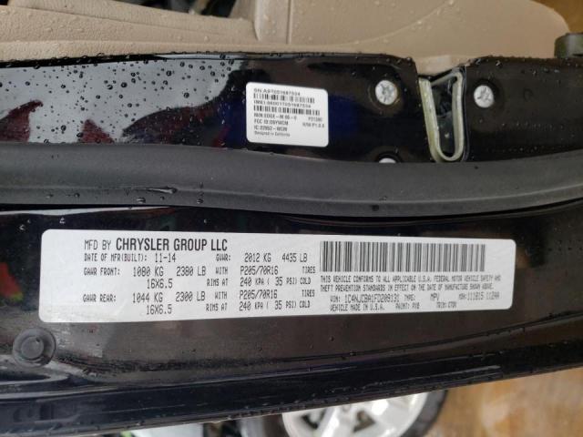 Photo 10 from auction – 2015 JEEP COMPASS SP with VIN 1C4NJCBA1FD209131