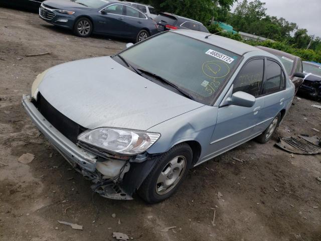 Photo 2 from auction – 2004 HONDA CIVIC HYBR with VIN JHMES95644S005406
