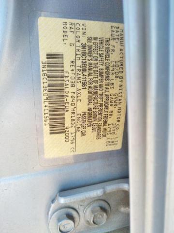 NISSAN VERSA S 2009 with VIN 3N1BC13E09L411561 - Photo from auction