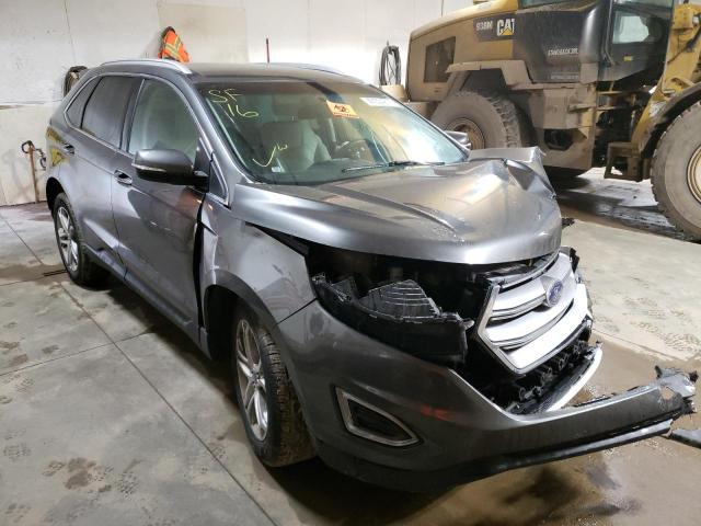 FORD EDGE TITAN 2016 with VIN 2FMPK4K89GBB44797 - Photo from auction