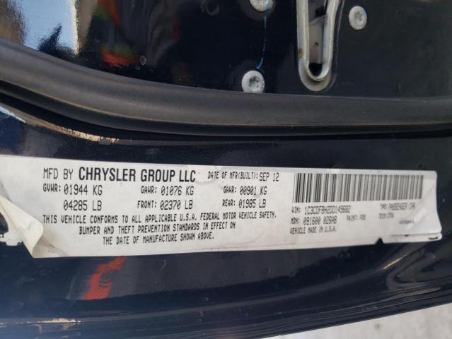 Photo 10 from auction – 2013 DODGE DART SXT with VIN 1C3CDFBH2DD149682