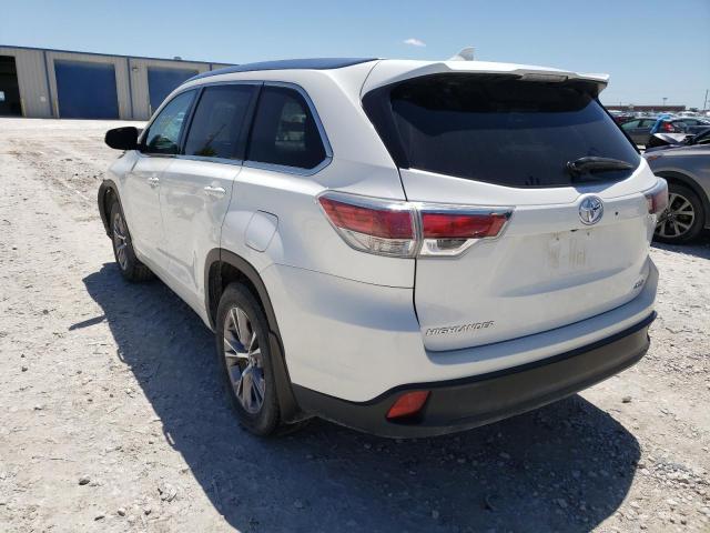 Photo 3 from auction – 2014 TOYOTA HIGHLANDER with VIN 5TDKKRFH8ES010882