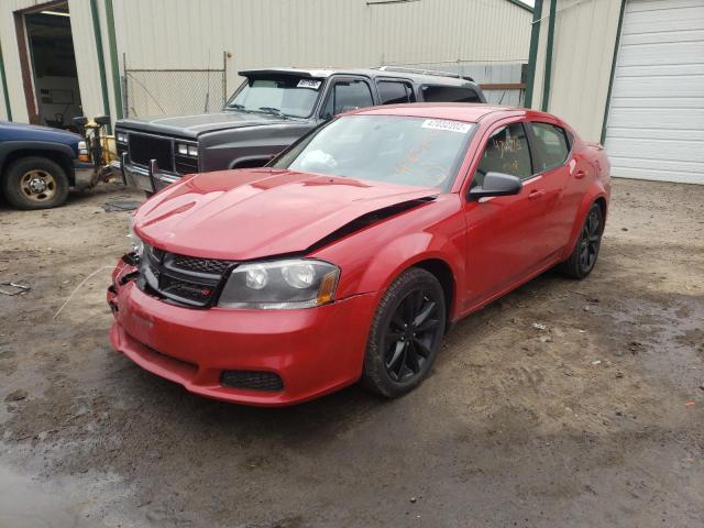 Photo 2 from auction – 2014 DODGE AVENGER SE with VIN 1C3CDZAB2EN154956