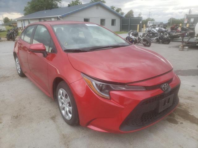 TOYOTA COROLLA LE 2021 with VIN 5YFEPMAE9MP169724 - Photo from auction