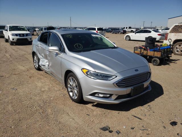 Photo 1 from auction – 2017 FORD FUSION SE with VIN 3FA6P0HD3HR122754