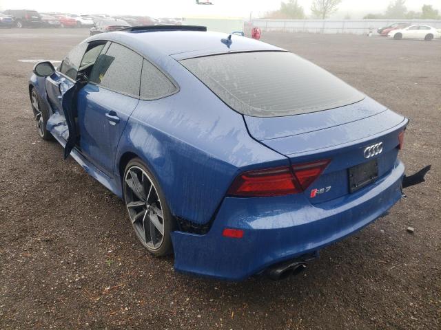 Photo 3 from auction – 2017 AUDI RS7 PERFOR with VIN WUAWRAFCXHN902874