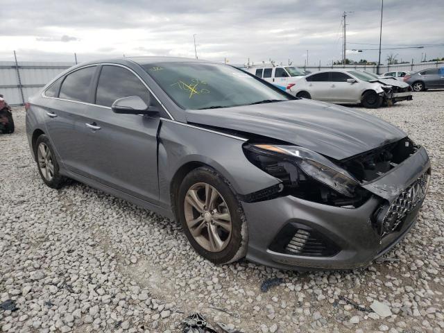 HYUNDAI SONATA LIM 2019 with VIN 5NPE34AF2KH756829 - Photo from auction