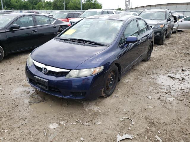 Photo 2 from auction – 2011 HONDA CIVIC LX with VIN 2HGFA1F52BH521401