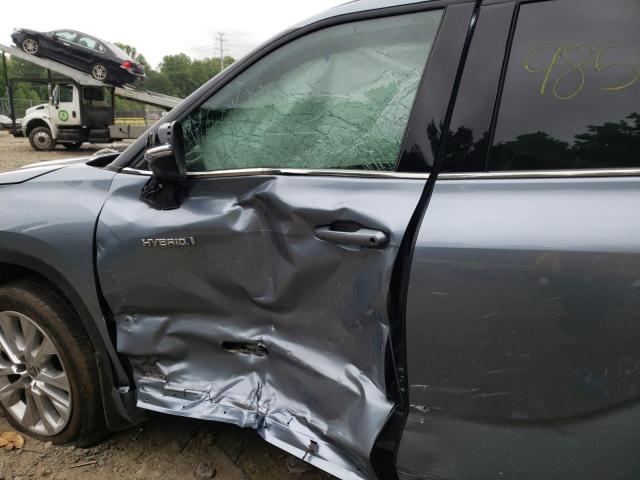 Photo 10 from auction – 2021 TOYOTA HIGHLANDER with VIN 5TDXBRCH8MS061291