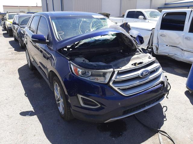 FORD EDGE TITAN 2016 with VIN 2FMPK4K97GBB12195 - Photo from auction
