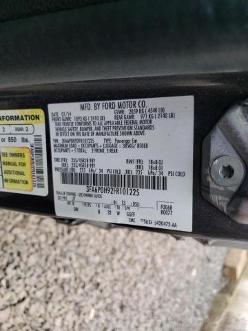 Photo 10 from auction – 2015 FORD FUSION SE with VIN 3FA6P0H92FR101225