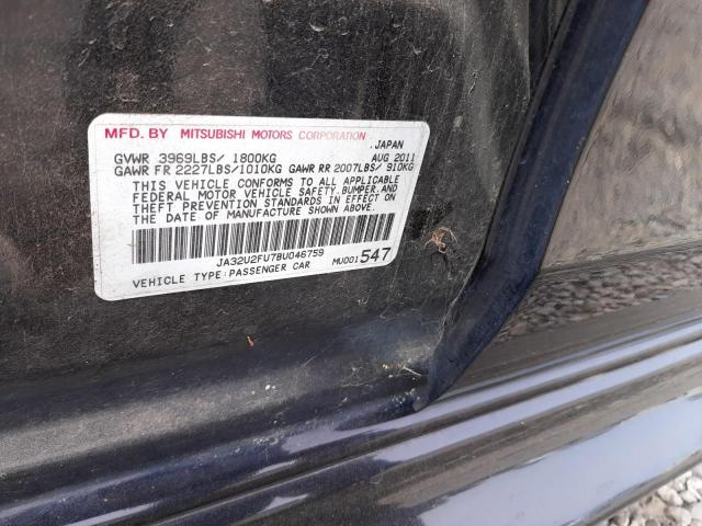 Photo 10 from auction – 2011 MITSUBISHI LANCER ES/ with VIN JA32U2FU7BU046759