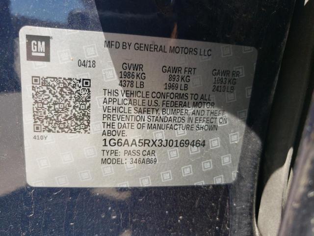 Photo 10 from auction – 2018 CADILLAC ATS with VIN 1G6AA5RX3J0169464