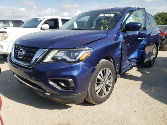 Photo 2 from auction – 2018 NISSAN PATHFINDER with VIN 5N1DR2MN4JC657341
