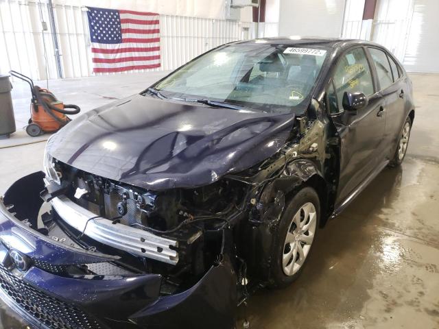 Photo 2 from auction – 2021 TOYOTA COROLLA LE with VIN 5YFEPMAE4MP180596