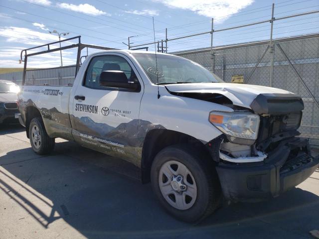 TOYOTA TUNDRA SR 2014 with VIN 5TFPY5F14EX371326 - Photo from auction