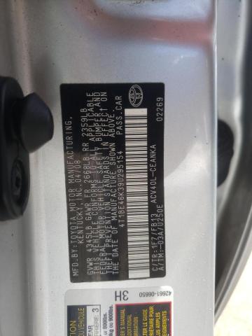 Photo 10 from auction – 2009 TOYOTA CAMRY BASE with VIN 4T1BE46K39U295154