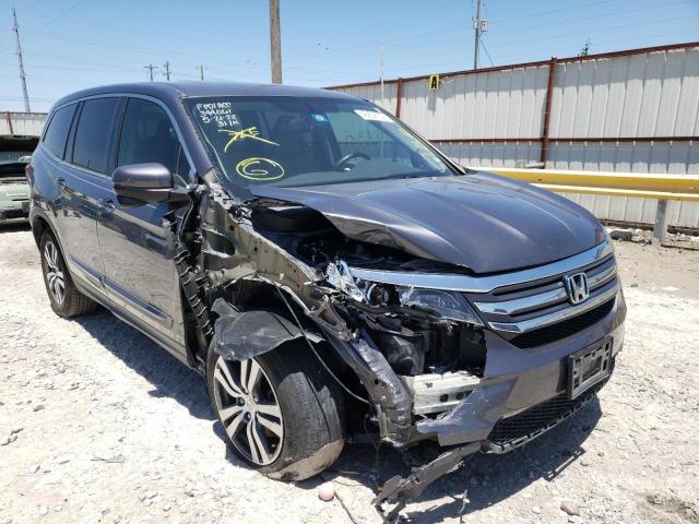HONDA PILOT EXL 2016 with VIN 5FNYF5H50GB014541 - Photo from auction