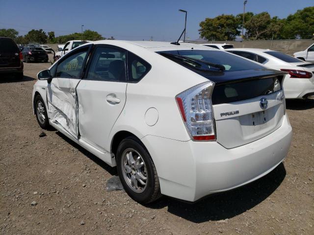 Photo 3 from auction – 2011 TOYOTA PRIUS with VIN JTDKN3DU0B1473807