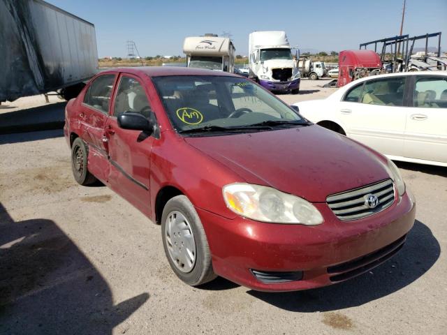 صورة رقم 1 من المزاد - 2003 TOYOTA COROLLA SE مع VIN JTDBR32E732014317