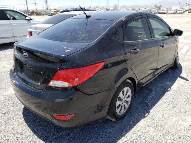 Photo 4 from auction – 2016 HYUNDAI ACCENT SE with VIN KMHCT4AE0GU137184