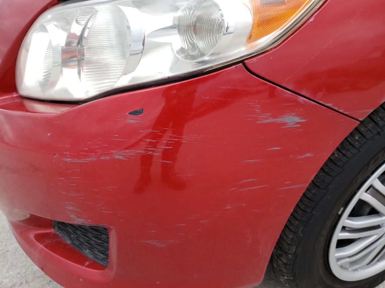 Photo 9 from auction – 2009 TOYOTA COROLLA BA with VIN JTDBL40EX9J022386