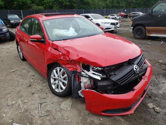 VOLKSWAGEN JETTA SE 2012 with VIN 3VWDP7AJ8CM375467 - Photo from auction
