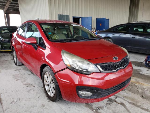 KIA RIO EX 2012 with VIN KNADN4A32C6050643 - Photo from auction