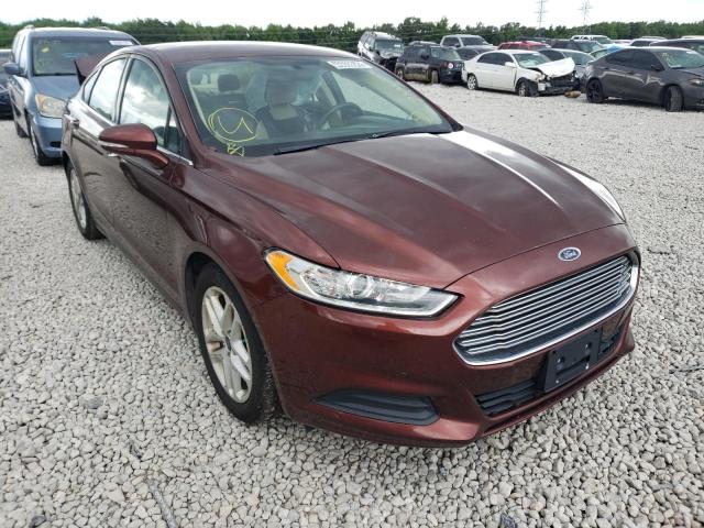 FORD FUSION SE 2016 with VIN 3FA6P0H72GR195624 - Photo from auction