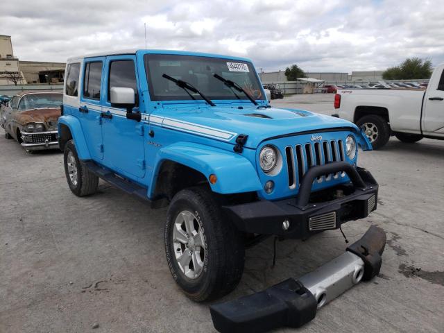 JEEP WRANGLER U 2017 with VIN 1C4BJWEG9HL678805 - Photo from auction