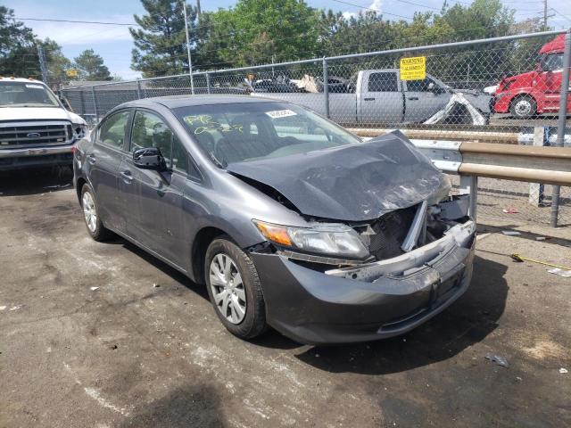 HONDA CIVIC LX 2012 with VIN 19XFB2F52CE093098 - Photo from auction