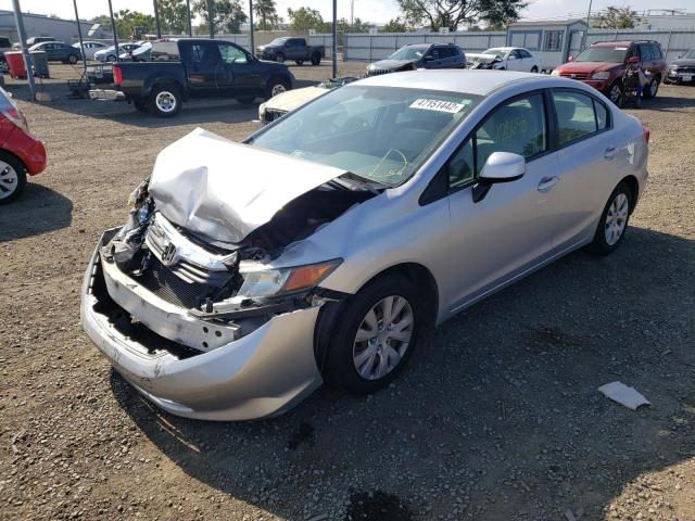 Photo 2 from auction – 2012 HONDA CIVIC LX with VIN 2HGFB2F58CH317464