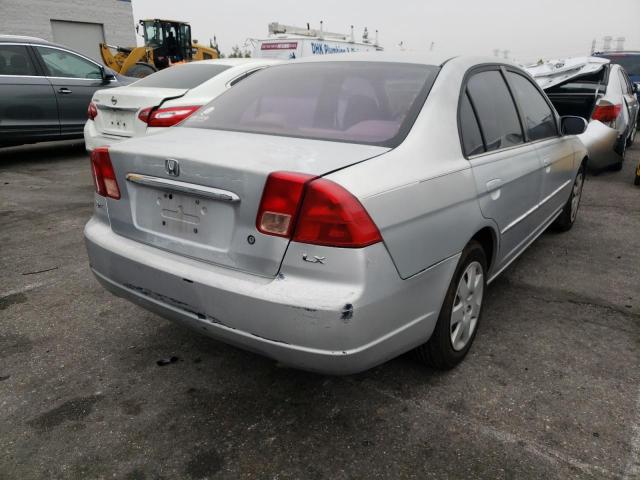 Photo 4 from auction – 2002 HONDA CIVIC EX with VIN 2HGES26722H546427