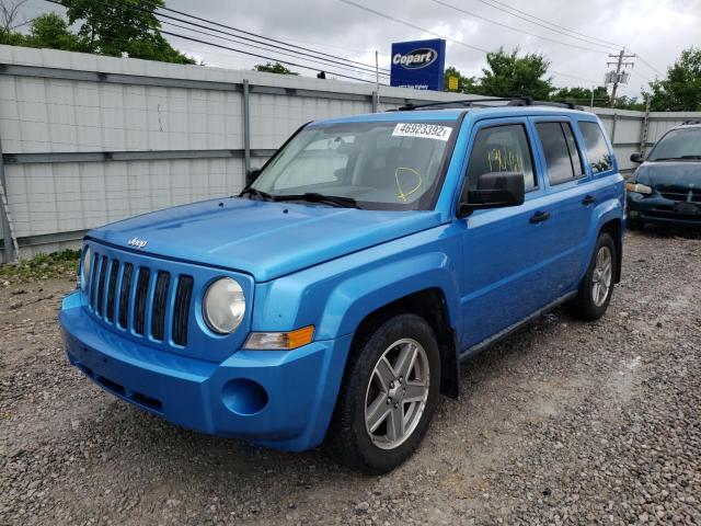 Photo 2 from auction – 2008 JEEP PATRIOT SP with VIN 1J8FF28WX8D547741