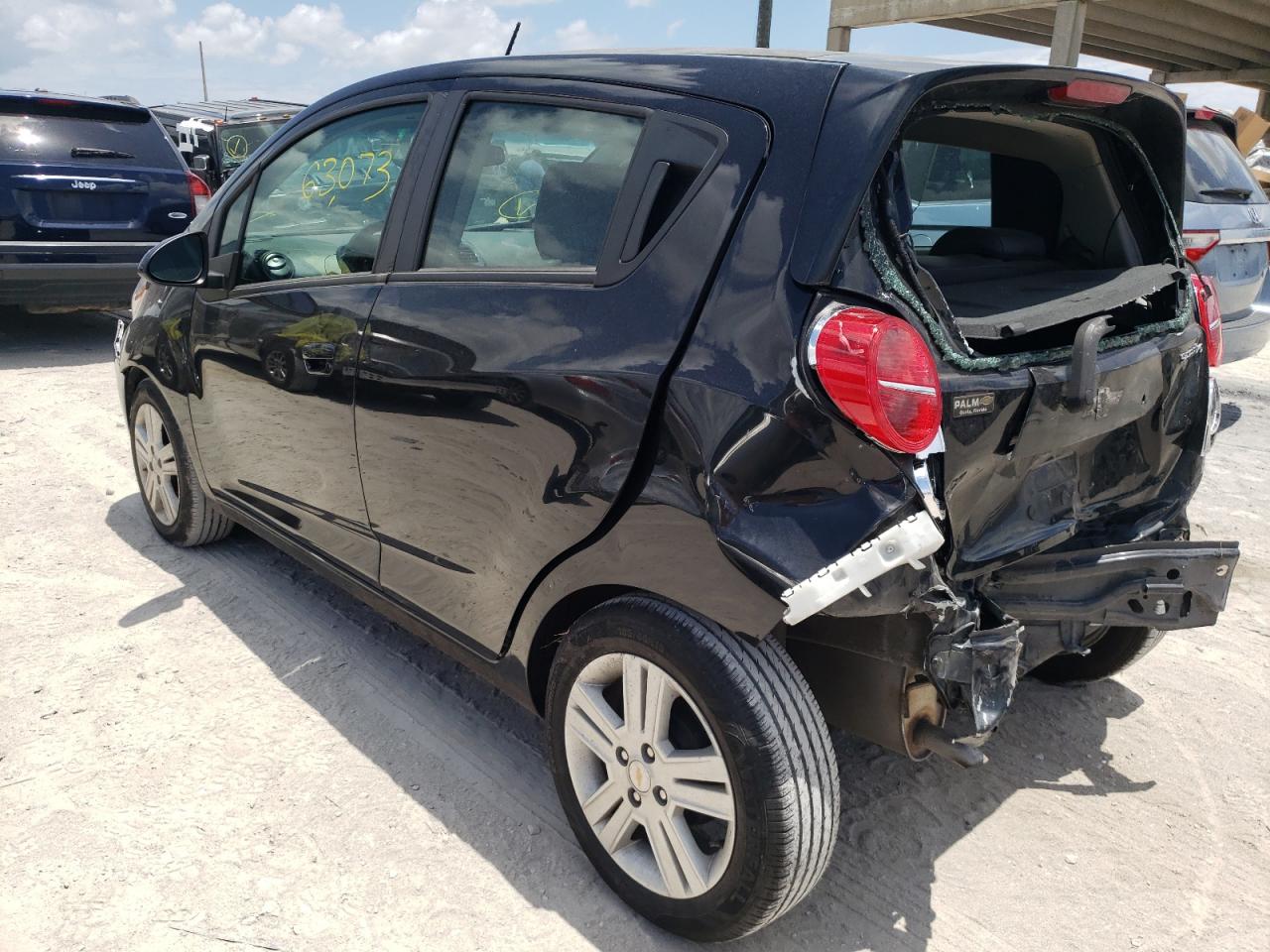 Photo 16 from auction – 2014 CHEVROLET SPARK 1LT with VIN KL8CD6S92EC576199