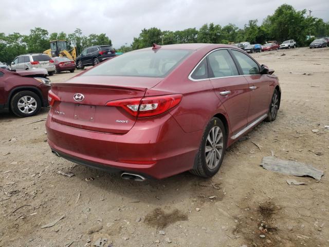 Photo 4 from auction – 2016 HYUNDAI SONATA with VIN 5NPE34AF9GH282871