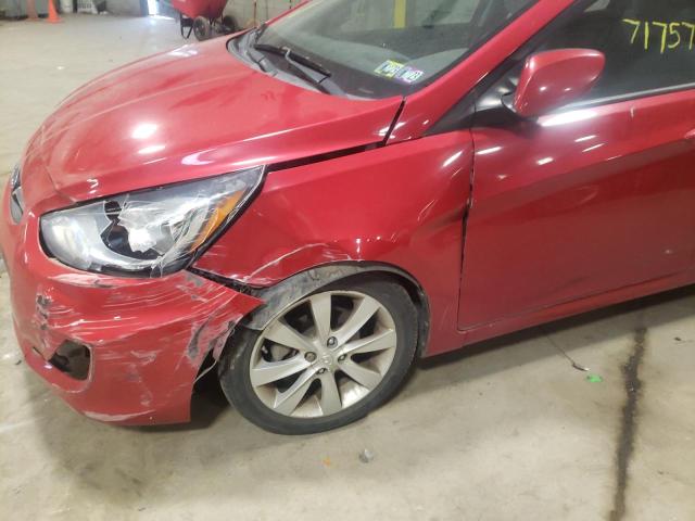 Photo 9 from auction – 2012 HYUNDAI ACCENT GLS with VIN KMHCU5AE0CU024719