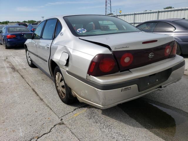 Photo 3 from auction – 2003 CHEVROLET IMPALA with VIN 2G1WF52E239454283