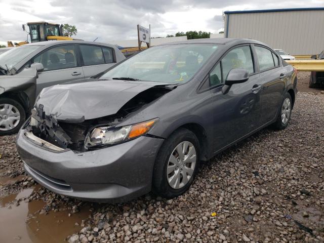 Photo 2 from auction – 2012 HONDA CIVIC LX with VIN 2HGFB2F53CH581448