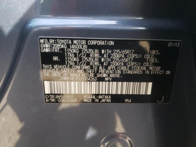 Photo 10 from auction – 2013 TOYOTA RAV4 LE with VIN JTMBFREV5D5004263