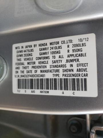 Photo 10 from auction – 2013 ACURA TSX with VIN JH4CU2F48DC003481