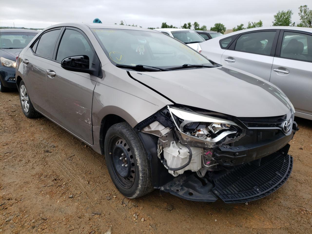 TOYOTA COROLLA L 2015 with VIN 2T1BURHE7FC291693 - Photo from auction