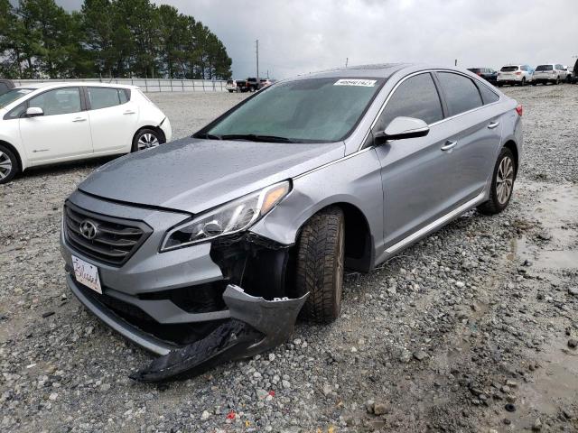 Photo 2 from auction – 2017 HYUNDAI SONATA SPO with VIN 5NPE34AFXHH483955