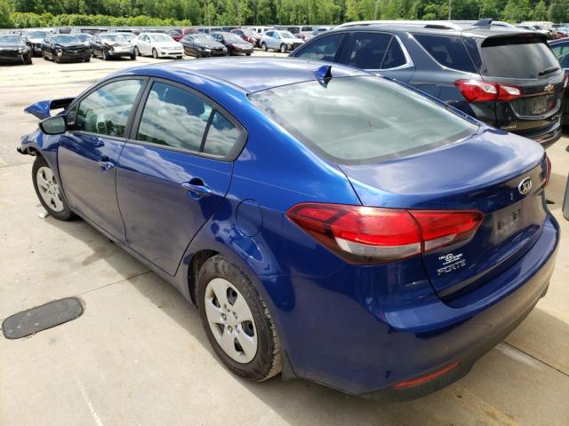 Photo 3 from auction – 2017 KIA FORTE LX with VIN 3KPFK4A79HE128439