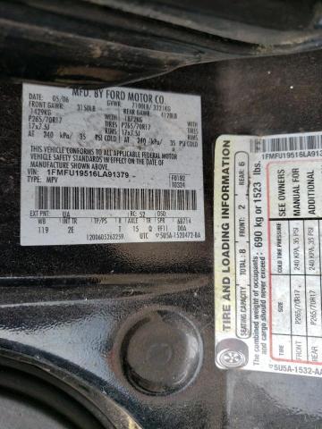 Photo 10 from auction – 2006 FORD EXPEDITION with VIN 1FMFU19516LA91379