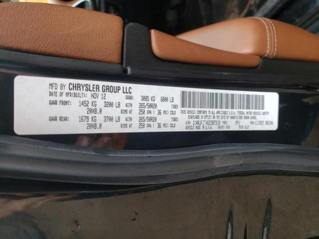 Photo 10 from auction – 2013 JEEP GRAND CHER with VIN 1C4RJFCT4DC587319