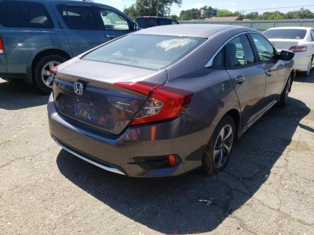 Photo 4 from auction – 2020 HONDA CIVIC LX with VIN 19XFC2F65LE006140